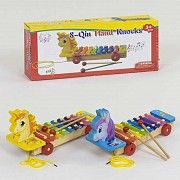 Деревянная игра Ксилофон-каталка 2 вида SKL11-228148 Київ