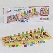 Деревянная игра Математика С 39286 36 SKL11-219750 Київ