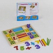 Деревянная игра Математика С 39309 120 SKL11-219752 Київ