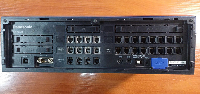 Panasonic KX-TDA30UA, цифрова атс, 8 міських/20 внутрішніх/4 системних порти, 2 канали DISA Киев - изображение 1