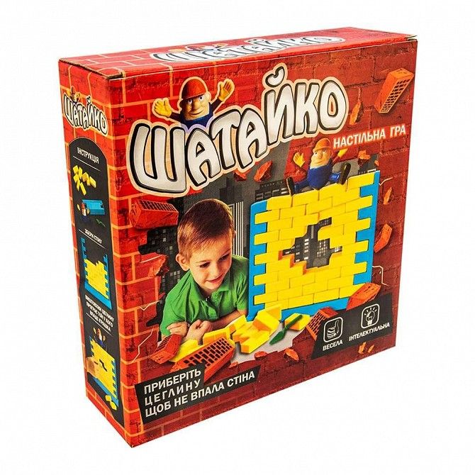 Игра настольная Strateg Шатайко на украинском SKL11-237790 Киев - изображение 1