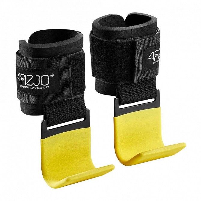 Крючки для перекладины и тяги 4FIZJO Hooks 4FJ0121 SKL41-240435 Киев - изображение 1