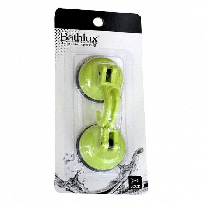 Крючок для полотенца Bathlux на вакуумной присоске 2шт. Green Leaves 90218 SKL11-132684 Киев - изображение 1