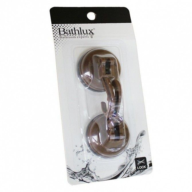 Крючок для полотенца Bathlux на вакуумной присоске 2шт. Stone 90221 SKL11-132686 Киев - изображение 1