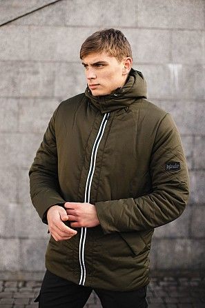 Мужская демисезонная куртка Spart хаки SKL59-259570 Киев - изображение 1