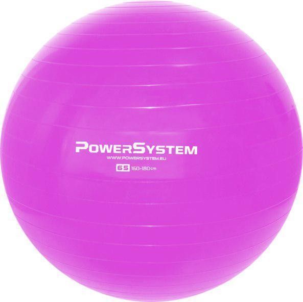 Мяч для фитнеса и гимнастики Power System 65 cm Pink Pro Gymball PS-4012 SKL24-190157 Київ - изображение 1