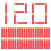 Набор из 120 стрел Мега - мягкие пули для игрушечного оружия Nerf Mega SKL14-138318 Киев