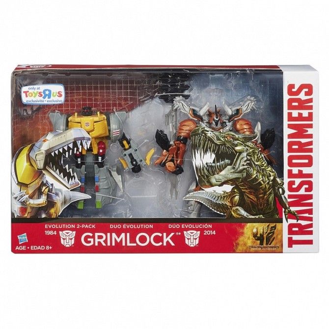 Набор трансформеров Гримлок 2в1 - Grimlock, Evolution 2-pack, TF4, Hasbro SKL14-143216 Киев - изображение 1