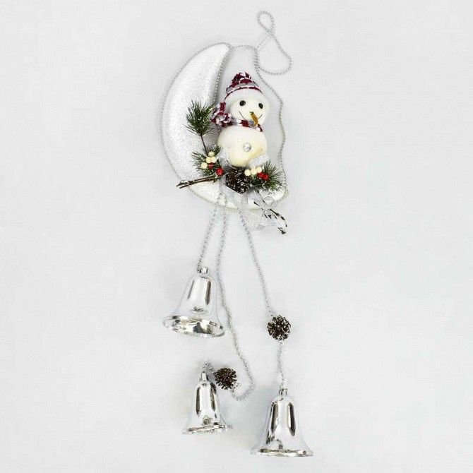 Композиция Decorative Light декоративная Снеговик на луне SKL11-182036 Киев - изображение 1