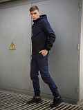Мужской костюм сине-черный демисезонный Softshell Light Куртка мужская синяя, штаны синие черные SKL Киев