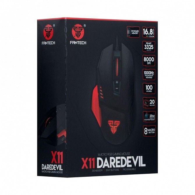 Мышь Usb Fantech X11 Daredevil SKL11-232463 Киев - изображение 1