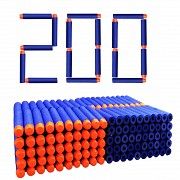 Набор из 200 стрел, мягкие пули, для игрушечного оружия Nerf N-Strike Elite SKL14-143461 Киев