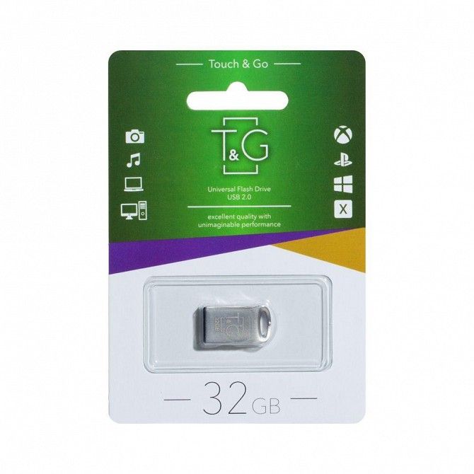 Накопитель Usb Flash Drive T and G 32gb Metal 105 SKL11-232602 Київ - изображение 1