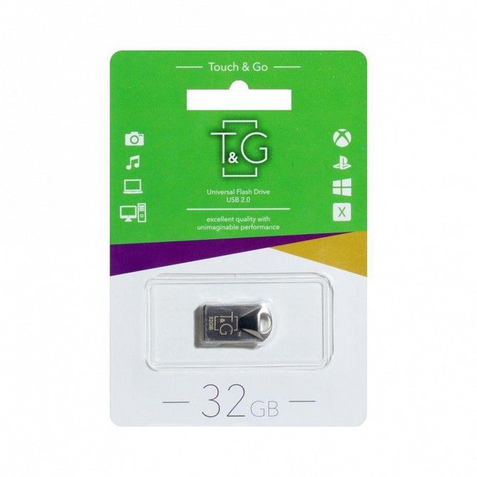 Накопитель Usb Flash Drive T and G 32gb Metal 106 SKL11-232601 Київ - изображение 1