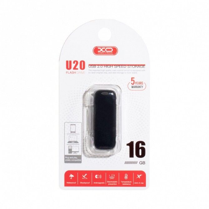 Накопитель Usb Flash Drive XO U20 16GB SKL11-232536 Киев - изображение 1