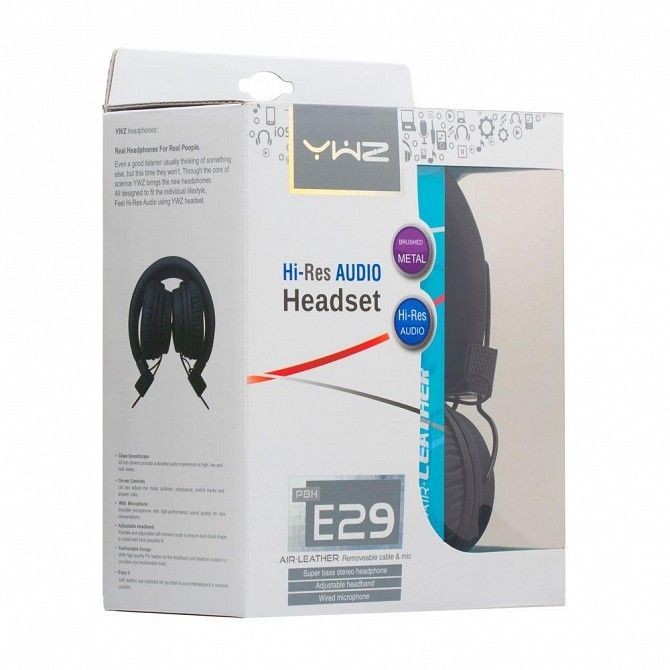 Наушники Sonic Sound E29-Mic AA SKL11-232796 Киев - изображение 1
