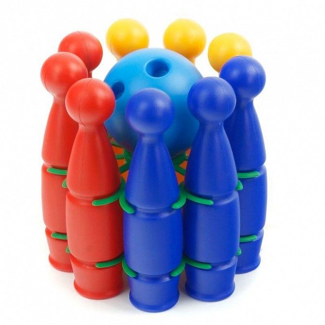 Кегли Color Plast Паутинка SKL11-180157 Киев - изображение 1