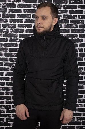 Мужская ветровка анорак весна осень Hypnotic (черный) SKL59-259586 Київ - изображение 1