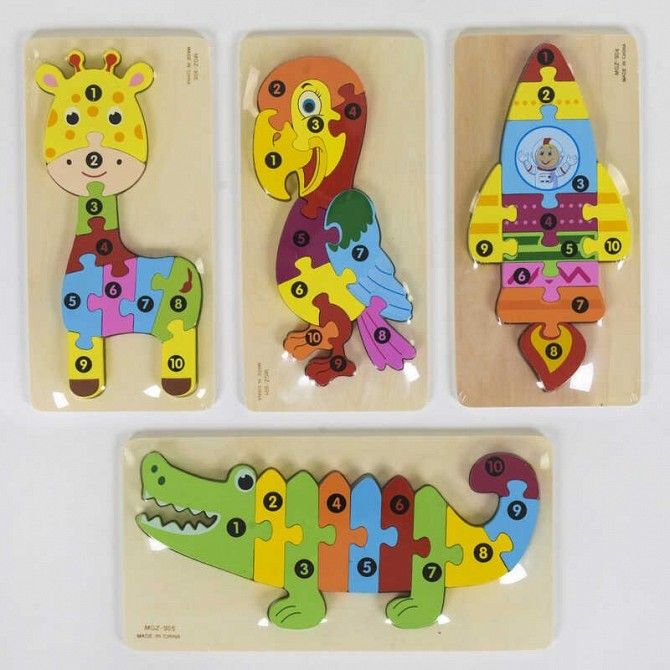 Деревянная игра Пазлы С 39484 88 SKL11-219756 Киев - изображение 1