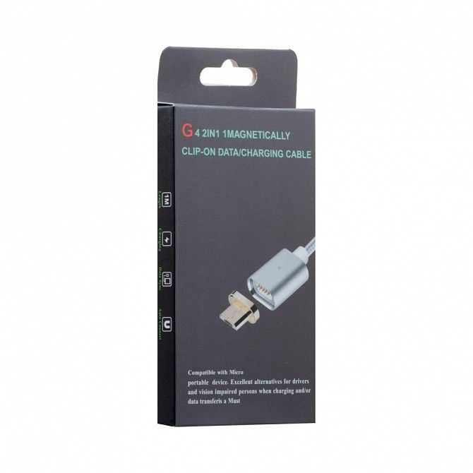 Кабель Usb Cable Magnetic Clip-On Micro SKL11-232027 Киев - изображение 1