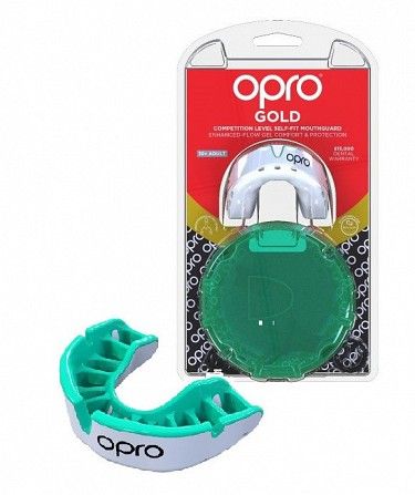 Капа Opro Gold Series White SKL24-238208 Киев - изображение 1