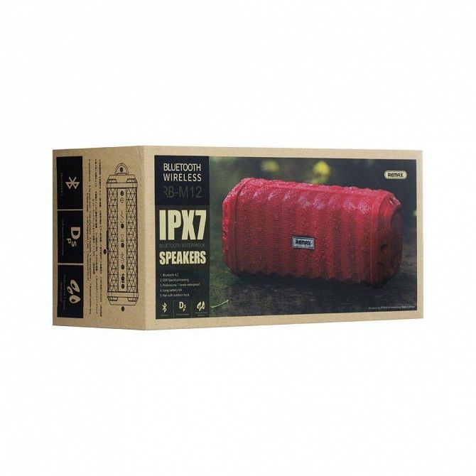 Колонка портативная Remax RB-M12 SKL11-230952 Киев - изображение 1