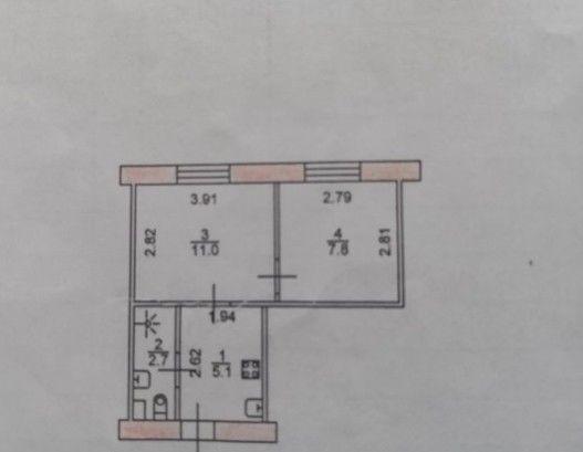 Продам 2-комн.квартиру на Космосе Запорожье - изображение 1
