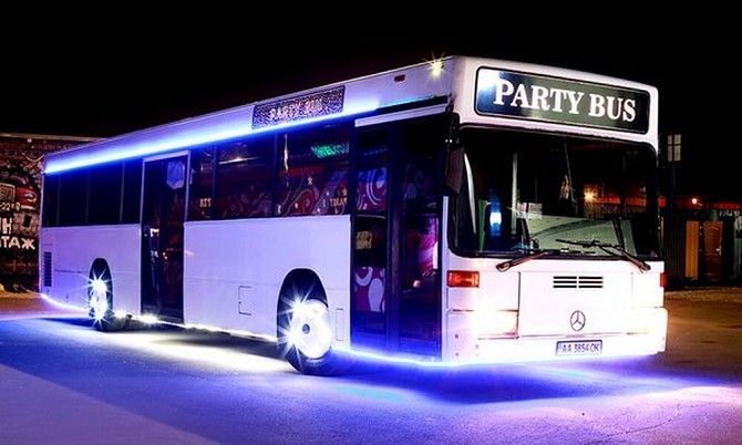 065 Лимузин автобус Party Bus Vegas пати бас прокат Київ - изображение 1