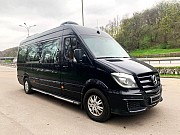 278 Микроавтобус Mercedes Sprinter черный VIP класса аренда Киев