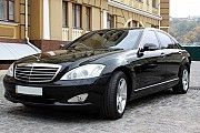 094 Vip-авто Mercedes W221 S550L c белым салоном аренда Киев