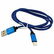 USB cable WALKER C310 iPhone 5 blue/black Ивано-Франковск