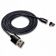 USB cable WALKER C590 Magnetic (заряд) Type-C black Ивано-Франковск