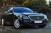 086 Mercedes W222 S500L черный аренда авто Киев цена Київ