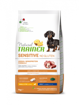 Продам (скидка 10%) NATURAL TRAINER SENSITIVE NO GLUTEN ADULT DOG MINI – LAMB Одесса - изображение 1