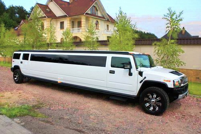 022 Лимузин Hummer H2 white прокат Київ - изображение 1