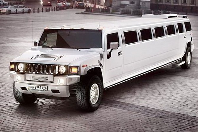 023 Лимузин Hummer H2 белый аренда Київ - изображение 1