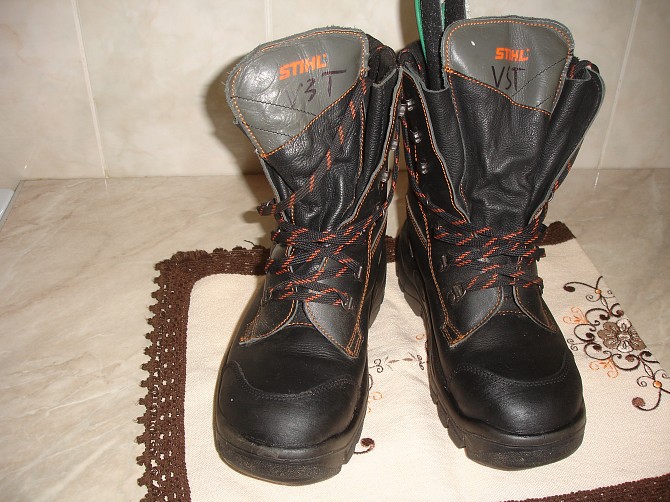 Ботинки защитные STIHL, ELTEN со стальной вставкой-защитой Луцк - изображение 1