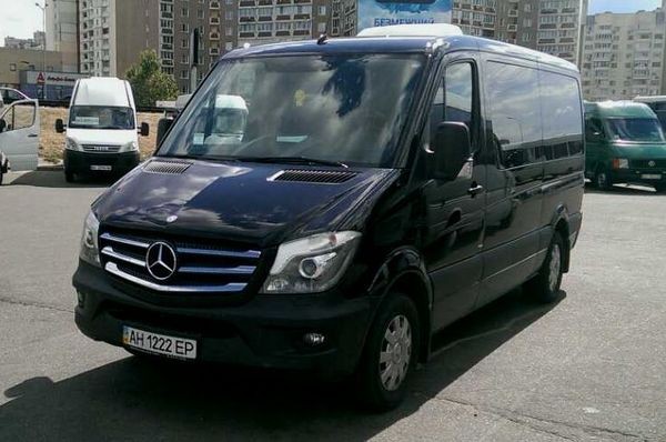 277 Микроавтобус Mercedes Sprinter 316 NEW черный VIP 9 мест Київ - изображение 1