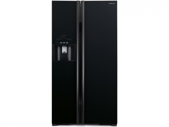 Холодильник з морозильною камерою Hitachi R-S700GPUC2GBK Днепр - изображение 1