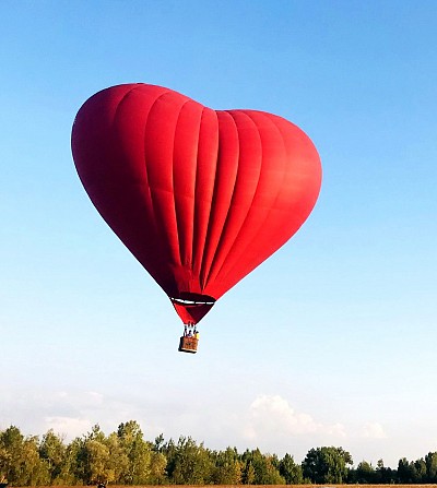 полет на воздушном шаре в форме Сердца Київ - изображение 1