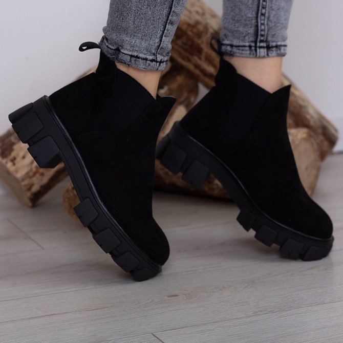 Ботинки женские Fashion Darla 2498 40 размер 25 см Черный Житомир - изображение 1