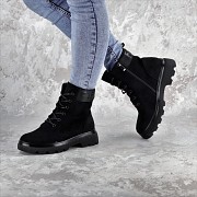 Ботинки женские Fashion Kaitlin 2276 37 размер 23,5 см Черный Житомир