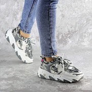 Кроссовки женские Fashion Rat 2468 37 размер 23 см Серый Житомир