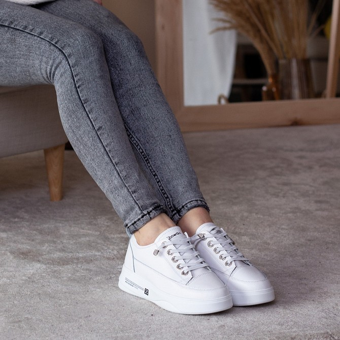 Кроссовки женские Fashion Echo 2480 39 размер 24,5 см Белый Житомир - изображение 1