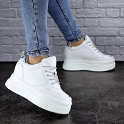 Сникерсы женские Fashion Moses 1872 39 размер 24,5 см Белый Житомир