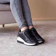 Сникеры женские Fashion Dewey 2487 41 размер 25,5 см Черный Житомир