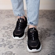 Кроссовки женские Fashion Abs 2570 39 размер 25 см Черный Житомир