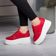 Кроссовки женские Fashion Bowser 2599 37 размер 23,5 см Красный Житомир