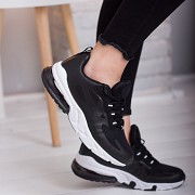 Кроссовки женские Fashion Hades 2582 38 размер 24 см Черный Житомир