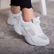 Кроссовки женские Fashion Ubas 2630 37 размер 24 см Белый Житомир